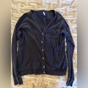 American Apparel Men’s Navy Cardigan (Medium)